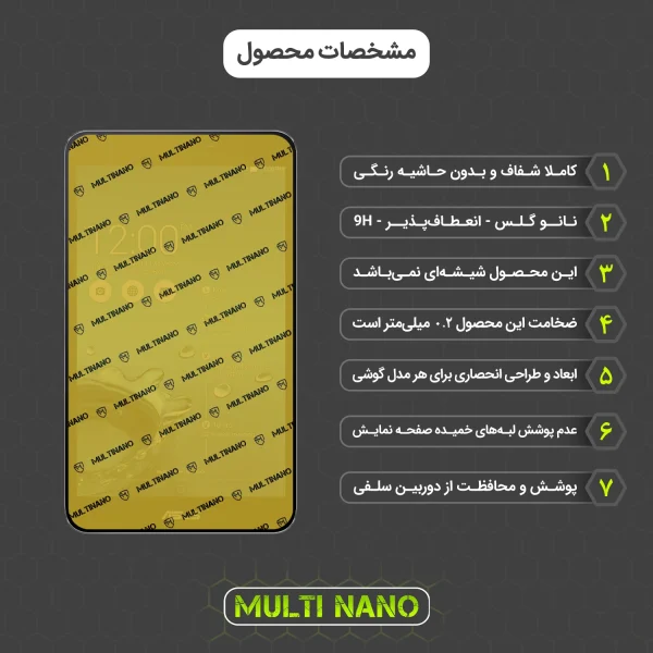 محافظ صفحه نمایش تبلت ایسوس Memo Pad 8 / ME581