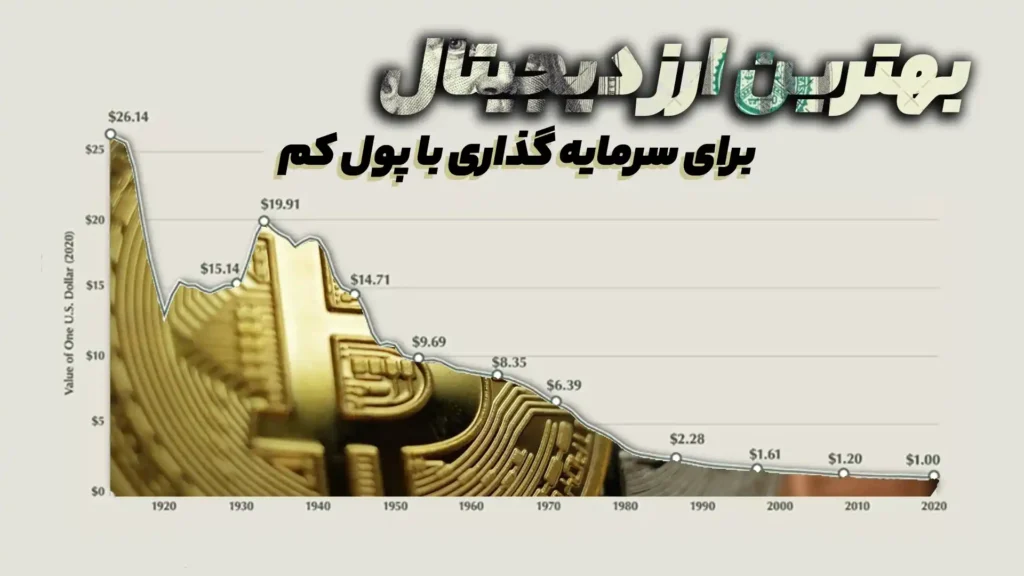 بهترین ارز دیجیتال برای سرمایه گذاری با پول کم