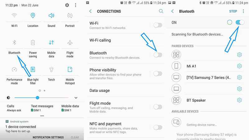چرا بلوتوث ماشین به گوشی وصل نمیشه