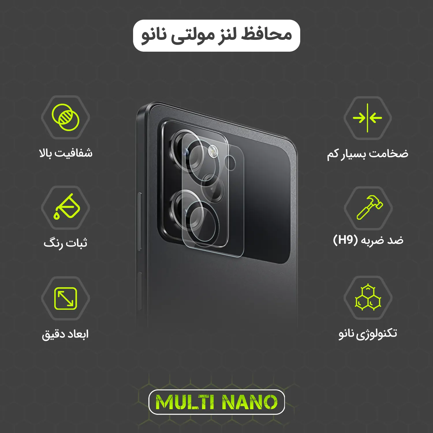 لنز نانو شفاف (اشتراکی)