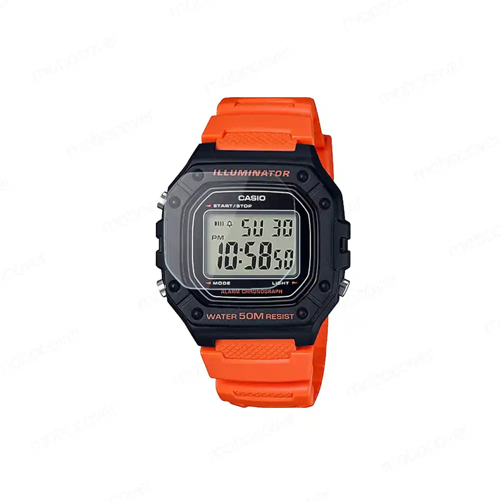 محافظ صفحه نمایش ساعت مچی کاسیو جنرال مدل W-218H-4BVDF