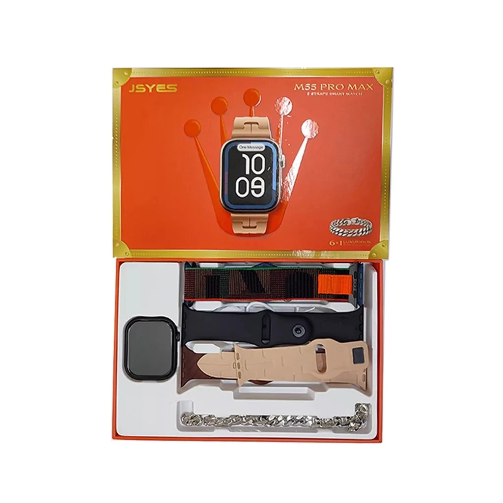 ساعت هوشمند جی اس یس مدل M55 PRO MAX
