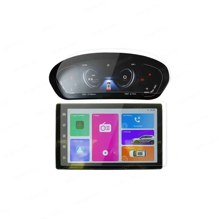 محافظ صفحه مانیتور و کیلومتر خودرو کی ام سی X5