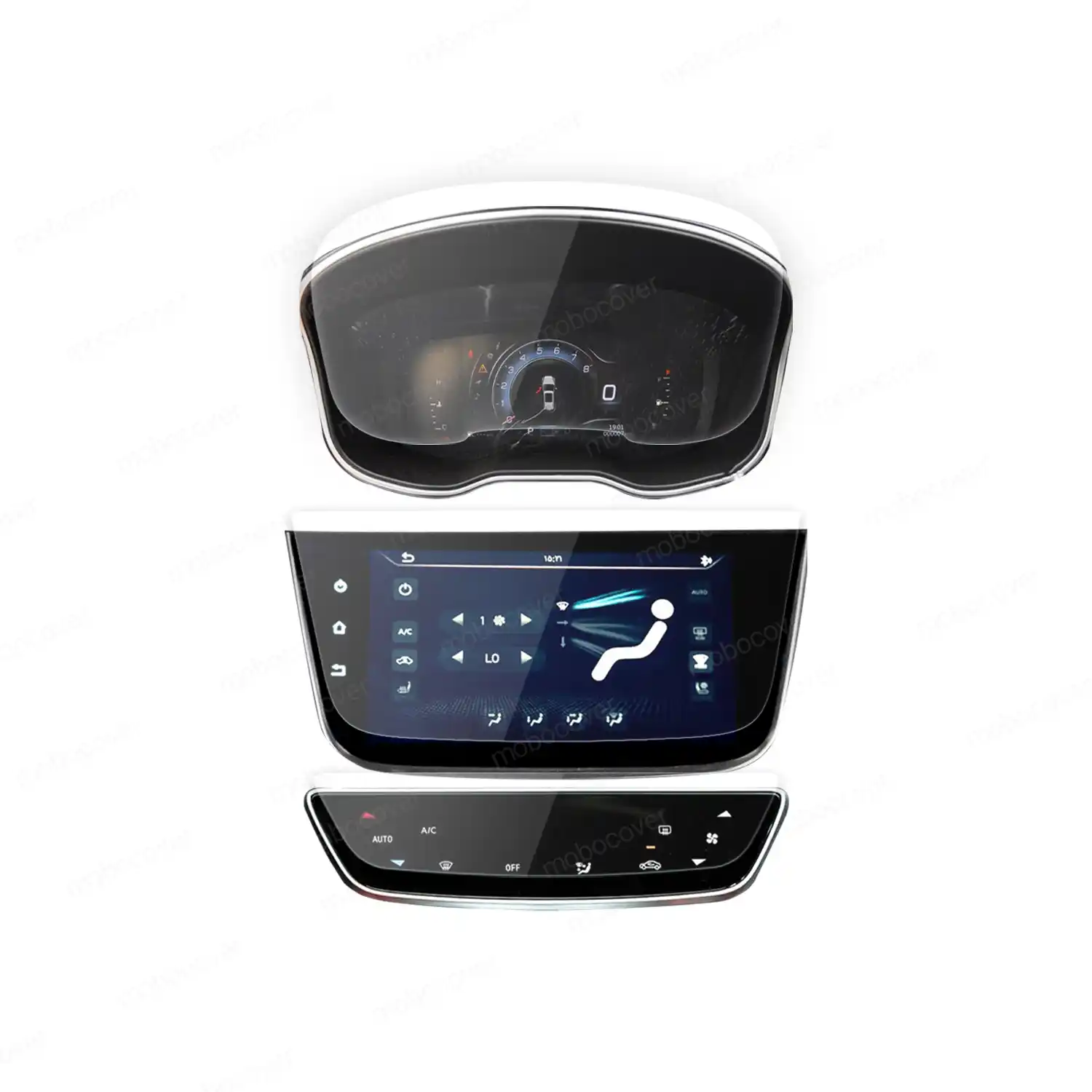 محافظ صفحه مانیتور و کیلومتر خودرو کی ام سی A5