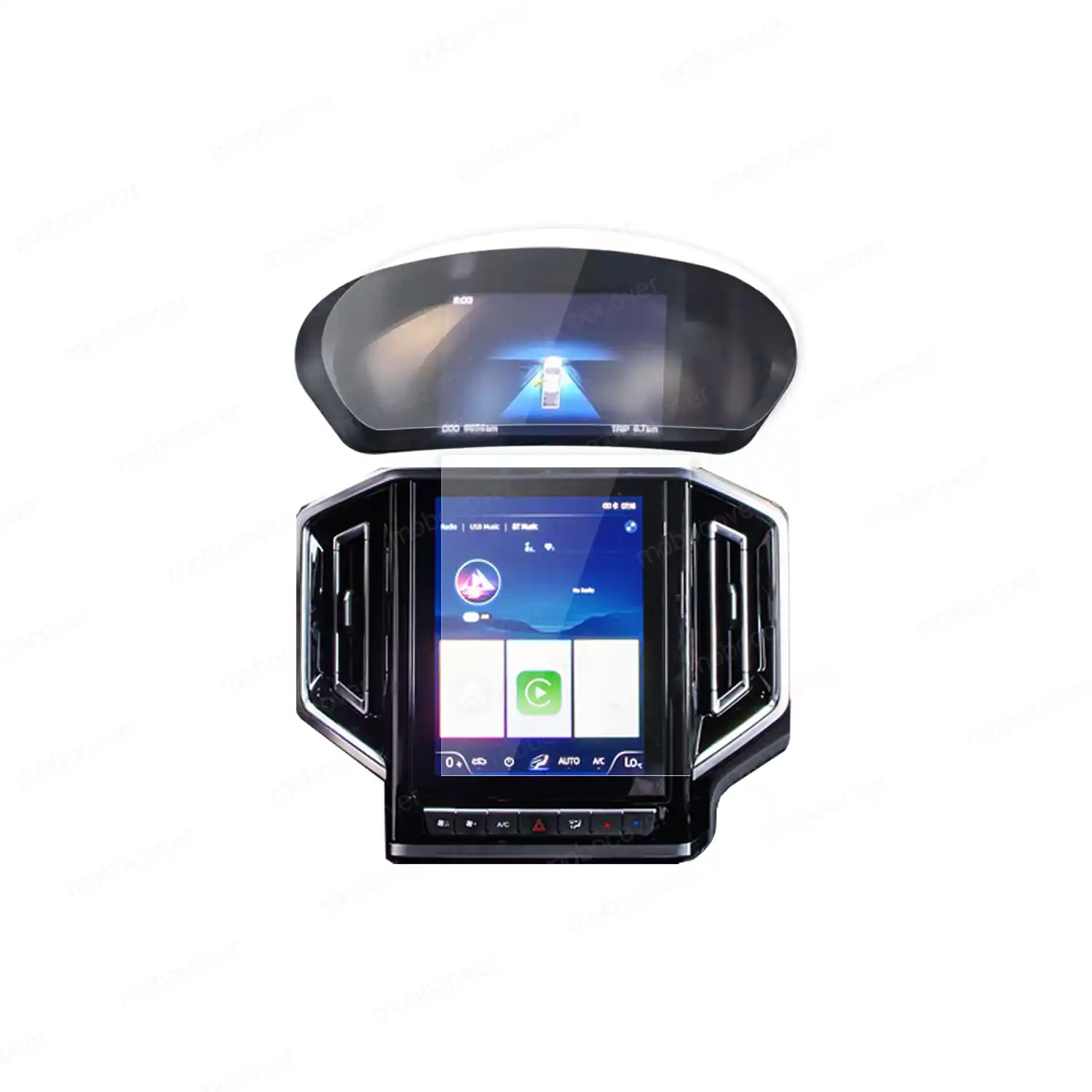 محافظ صفحه مانیتور و کیلومتر خودرو کی ام سی T9