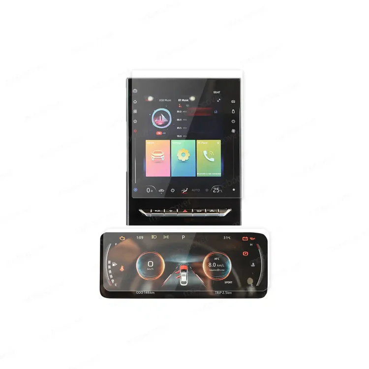 محافظ صفحه مانیتور و کیلومتر خودرو کی ام سی J7