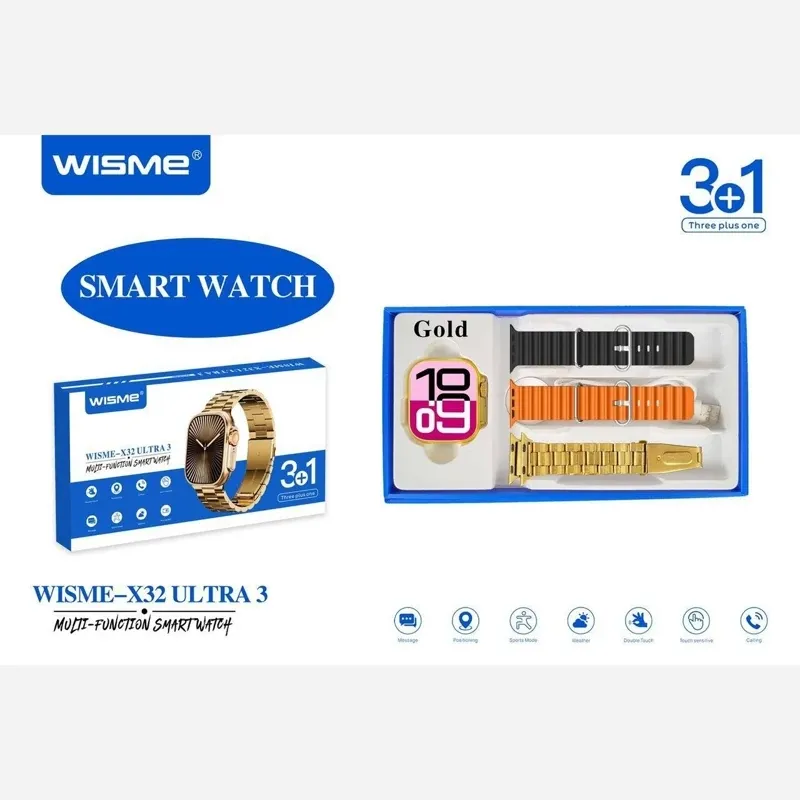 ساعت هوشمند ویزمی مدل Wisme-X32 Ultra3