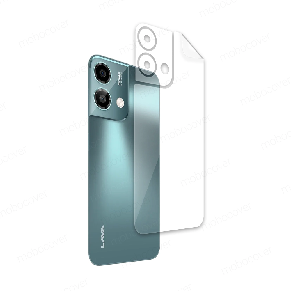 Lava O2 - Back گلس محافظ پشت گوشی Lava O2 / لاوا او ۲ - تصویر 1