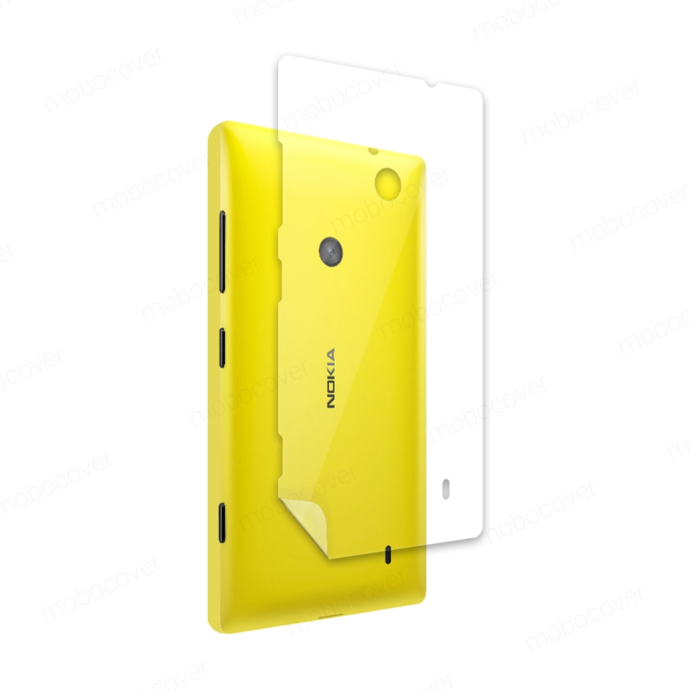 Nokia Lumia 520 - Back گلس محافظ پشت گوشی Nokia Lumia 520 / نوکیا لومیا ۵۲۰ - تصویر 1