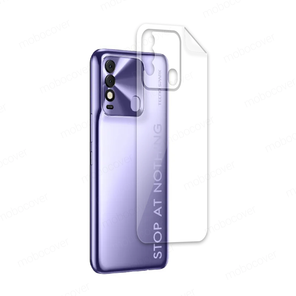 Tecno Spark 8 - Back گلس محافظ پشت گوشی Tecno Spark 8 / تکنو اسپارک ۸ - تصویر 1