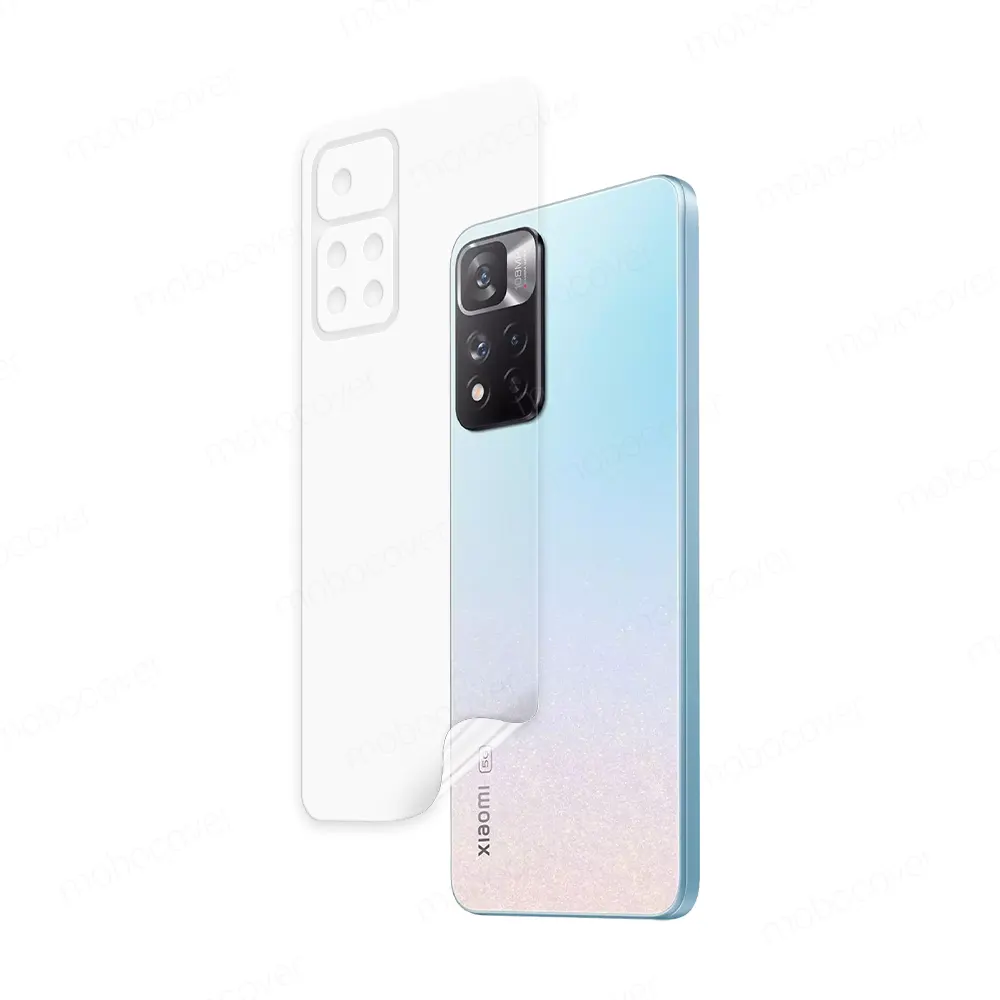 Xiaomi 11i Hyper Charge 5G - Back گلس محافظ پشت گوشی Xiaomi 11i Hyper Charge 5G / شیائومی ۱۱ آی هایپر شارژ ۵ جی - تصویر 1