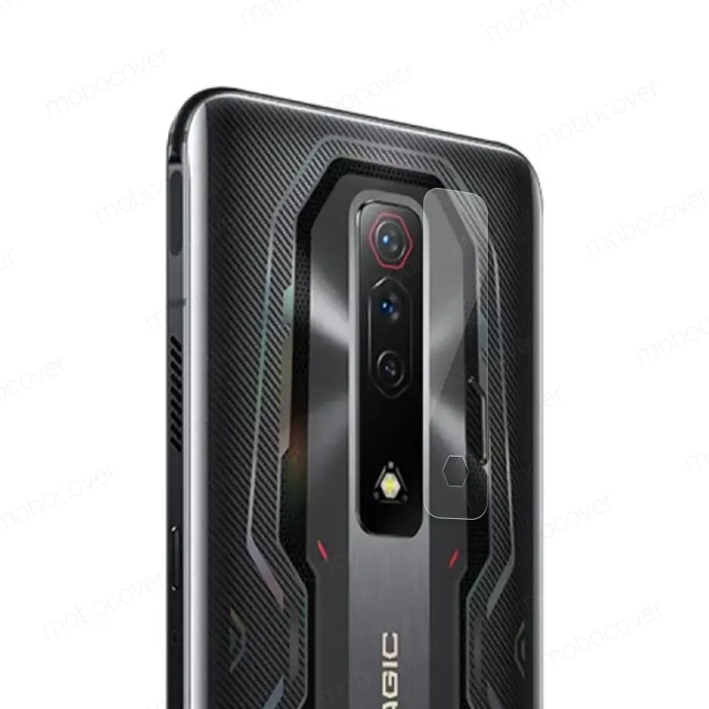 ZTE Nubia Red Magic 7S (Black) - Lens گلس محافظ لنز دوربین گوشی ZTE Nubia Red Magic 7S (Black) / ضد تی ای نوبیا رد مجیک ۷ اس مشکی - تصویر 1