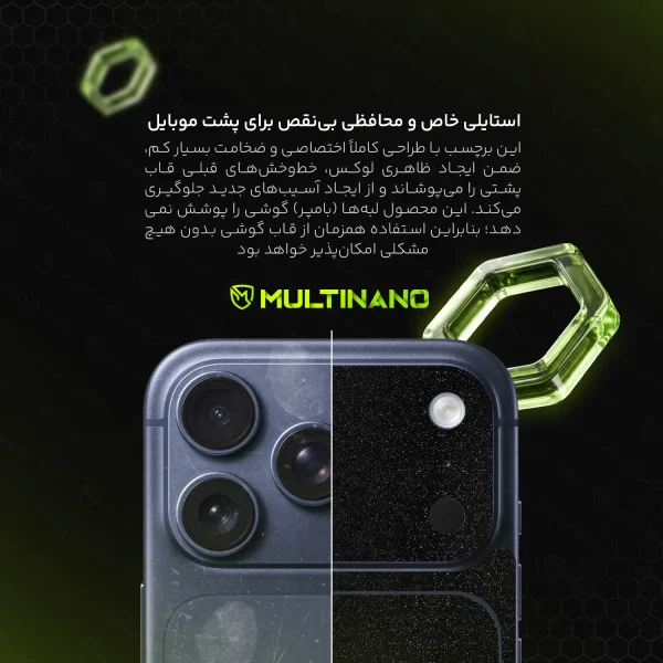 گلس محافظ پشت گوشی Nokia 1.4 / نوکیا ۱.۴ - تصویر 18